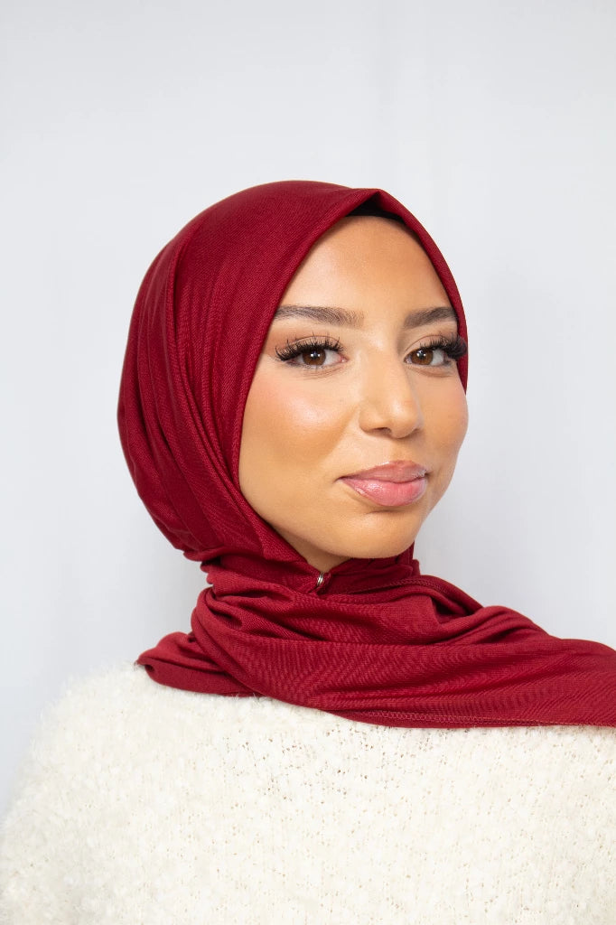 Instant Hijab met Knopen - Eenvoudig te Dragen byOumich