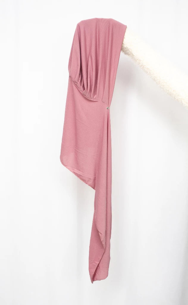 Instant Hijab met Knopen - Eenvoudig te Dragen byOumich