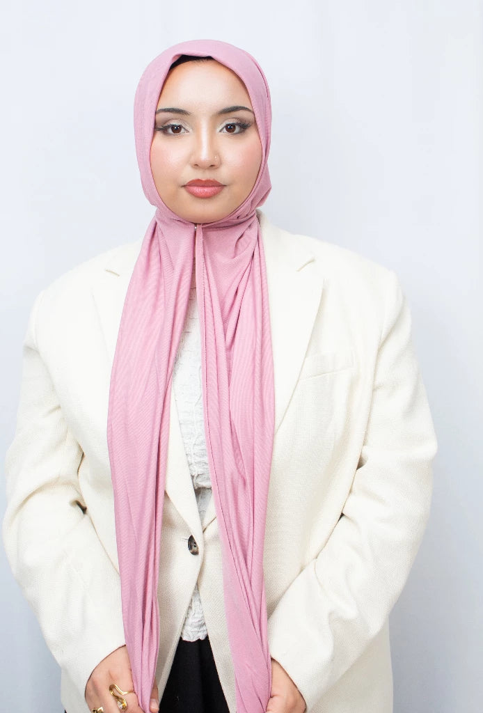 Instant Hijab met Knopen - Eenvoudig te Dragen byOumich