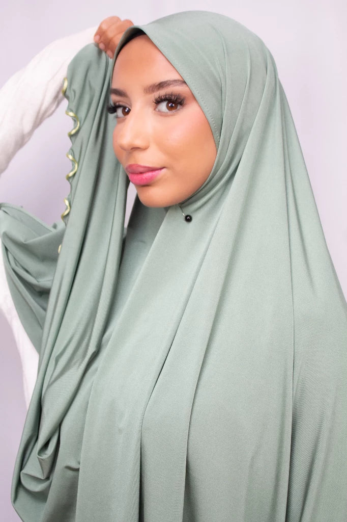 Luxe jersey hijab - Jersey hoofddoek byOumich