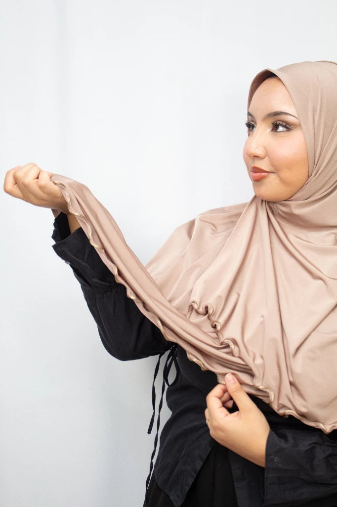 Luxe jersey hijab - Jersey hoofddoek byOumich
