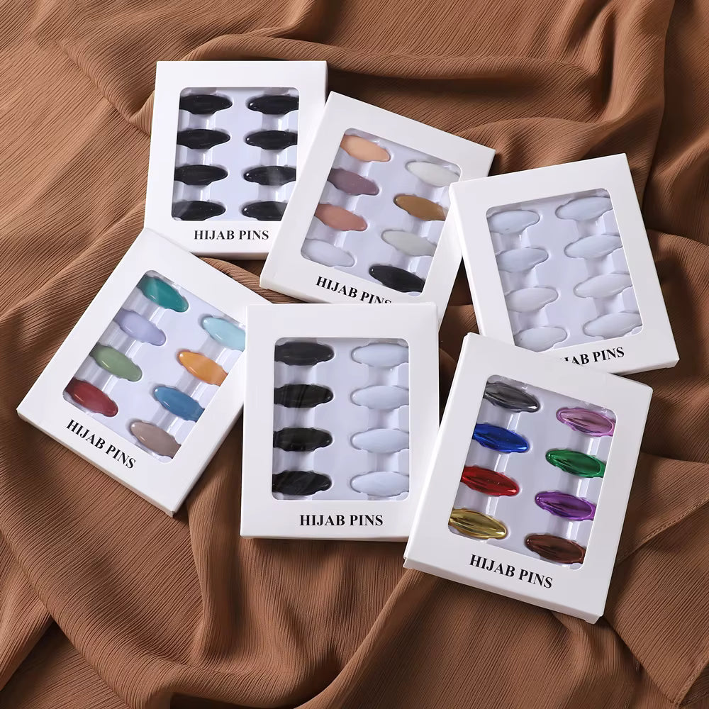 Multicolor Hijab Pins Show Case 2