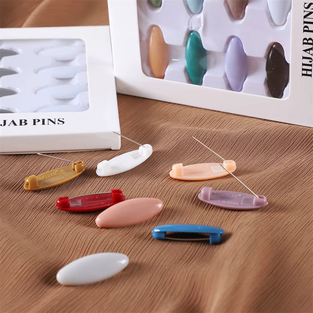 Multicolor Hijab Pins Show Case 4