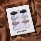 Hijab Pins black and white
